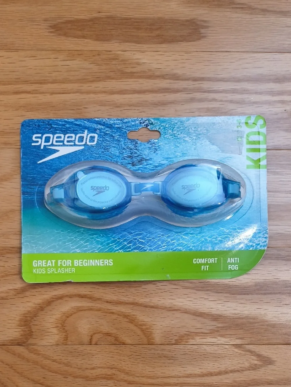 Speedo Kids Swim Goggles Ages 3-6 NWT